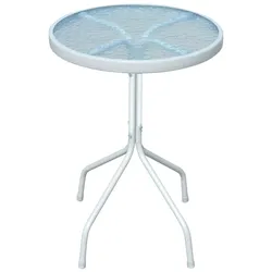vidaXL 3-tlg. Bistro-Set Stahl Schwarz