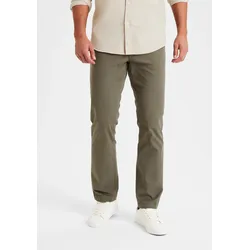 H.I.S Chinohose »regular-fit«, lange Hose, aus elastischer Baumwoll-Qualität, Gr. 38 - Länge 32, khaki, , 39066153-38 Länge 32