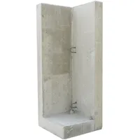 Ehl L-Stein Ecke Beton 50 x 50 x 130 cm grau