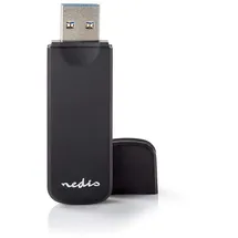 Nedis CRDRU3100BK - Card Reader, extern, USB 3.2 Gen1