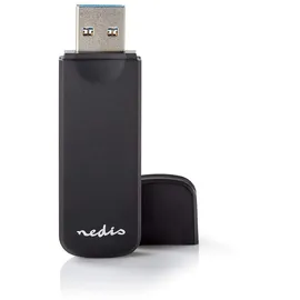 Nedis CRDRU3100BK - Card Reader, extern, USB 3.2 Gen1