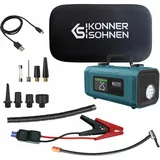 K&S Könner&Söhnen Startgerät mit Akku-Kompressor ks JSP-2000 (200 A, 14800 mAh)