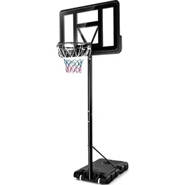 Costway Basketballständer schwarz 130-305 cm