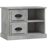 vidaXL Nachttisch Betongrau 60x35,5x45 cm