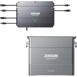 Zendure SolarFlow 0% MwSt §12 III UstG Smart PV Hub 2000 mit 1,92kWh Speicher Ba...