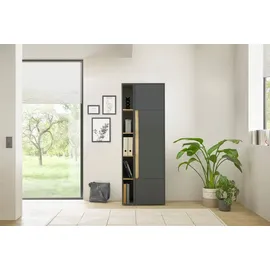 Home Affaire Büromöbel-Set CiTY/GiRON, (Set, 2-tlg) grau