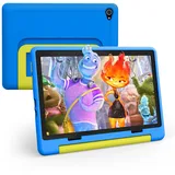 Freeski Kinder Tablet 10.1 Zoll, Tablet für Kinder Android 14 Kleinkind Tablet mit Kindersicherung Kinder APP, 8GB RAM+64GB ROM+1TB Erweiterbar, 5MP+8MP, 5000mAh, Wi-Fi, Bluetooth, Type-C (Blau)