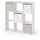 Vicco Raumteiler Nove 104 x 29 x 108 cm Weiß