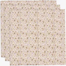 jollein Musselintuch 70x70 cm 3er-Pack, Flower Fairies