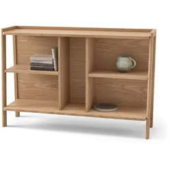 Tchibo - Sideboard - 120x35x80cm - braun - Holz / Echtholzfurnier / Buchenholz