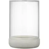 BLOMUS Windlicht Calma Stein, Marmor, Granit Grau Hellgrau L (Large)