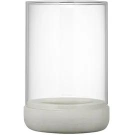 BLOMUS Windlicht Calma Stein, Marmor, Granit Grau Hellgrau L (Large)