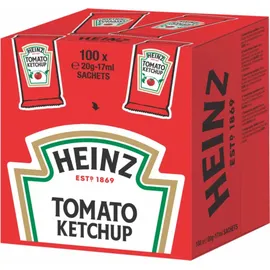 Heinz Tomato Ketchup CUBE Sachet fruchtig würzig 100 x 17ml 1700ml