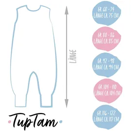 TupTam Baby Schlafsack Waldtiere 80/86