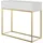 Selsey Veldio Konsolentisch 90 x 0 x 75 cm Weiß