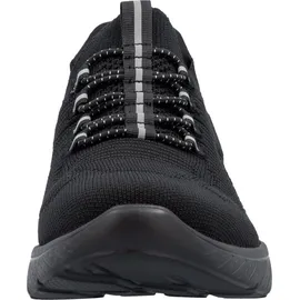 Rieker Slip-On Sneaker Damen Schwarz Weite G 40