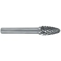 Ruko 116031 Hartmetall-Frässtifte HM Form F Rundbogen