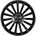 Keskin Turbo 7 x 17 5 x 112 ET48 66 6 matt black lip polish