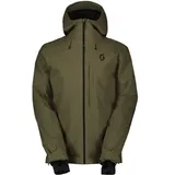 Scott Ultimate Dryo 10 Herren Skijacke-Oliv-Dunkelgrün-XL