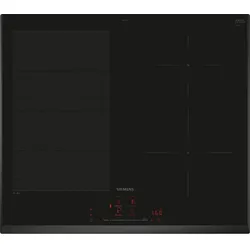 Siemens EX651HEC1E, iQ700, Induktionskochfeld, 60 cm, Schwarz, Rahmenlos aufliegend