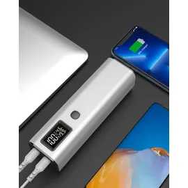 FELIXX Premium 20000 mAh Powerbank USB Typ-C Silber