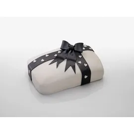 Zenker Springform CREME NOIR, Backform aus Stahlblech, Kuchenform mit keramisch verstärkter Antihaftbeschichtung (Farbe: Crème/Anthrazit), Menge: 1 Stück, 28 x 17 x 7 cm