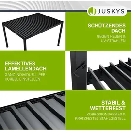 Juskys Lamellendach Tahiti 3 x 4 m 28539