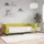 vidaXL Tagesbett Gelb 90x200 cm Samt