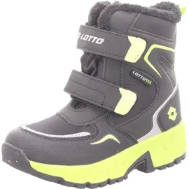 lotto Alstyne Tex K Halblange Stiefel, Black Lime, 31