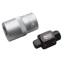 BGS Ölablassschrauben-Einsatz Vierkant 8mm/10mm (8991)