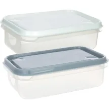 neuetischkultur Frischhaltedose transparent 0,5 l 2-teiliges Set