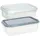neuetischkultur Frischhaltedose transparent 0,5 l 2-teiliges Set
