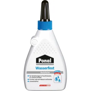 Ponal Holzleim Wasserfest 120 g Flasche trocknet transparent