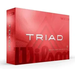 Wilson Triad Golfbälle (x12) WEISS NO SIZE