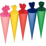 Heyda Schultüte Filzverschluss 70cm sort