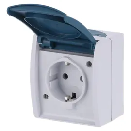 Busch-Jaeger Schuko-Steckdose 20 EW-53 Ocean 1 St.
