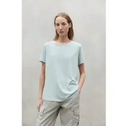 ECOALF für Damen. MCWGATSLAKE00824S24-149 See-T-Shirt blau (S), Lässig, Kurzarm, Bio-Baumwolle, Nachhaltig
