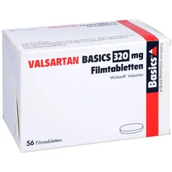 Valsartan Basics 320 mg Filmtabletten 56 St
