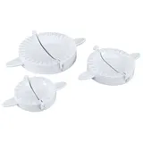 Metaltex Ravioli- und Maultaschenformer 3er Set Teigtaschenformer Weiß