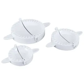Metaltex Ravioli- und Maultaschenformer 3er Set Teigtaschenformer Weiß