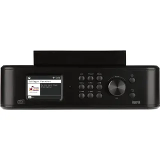 Imperial DABMAN i460 (sw) Internet Küchenradio Internet, DAB+, FM Bluetooth®, Internetradio, UKW, WLAN, Radio, Schwarz