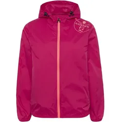 CHIEMSEE Regenjacke mit CHIEMSEE Print an der, Bright Rose, XXS