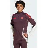 Adidas FC Bayern München Tiro 24 Trainingsoberteil Shadow Maroon / Red L