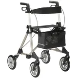 Eschenbach Elan Classic Rollator Aluminium Leichtgewicht faltbar mit Sitzhöhe 54 cm champagner