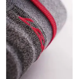 Lenz Heat Sock 5.1 Heizsocken grau/rot 39-41