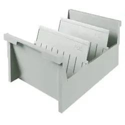 Karteitrog A5 quer lichtgrau HAN 855-0-11