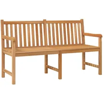 vidaXL Gartenbank 150 x 62 x 30 cm Braun