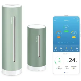 Netatmo Smarte Wetterstation Original 2. Gen Mint NWS-M-EC