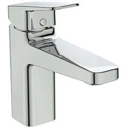 Ideal Standard CeraPlan Waschtischarmatur BD228AA Ausladung 124mm, verchromt, mit Metall-Ablaufgarnitur