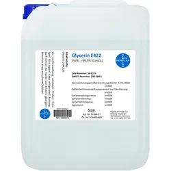 Glycerin 5000 ml - Pur VG I HERRLAN-Qualität I Made in Germany